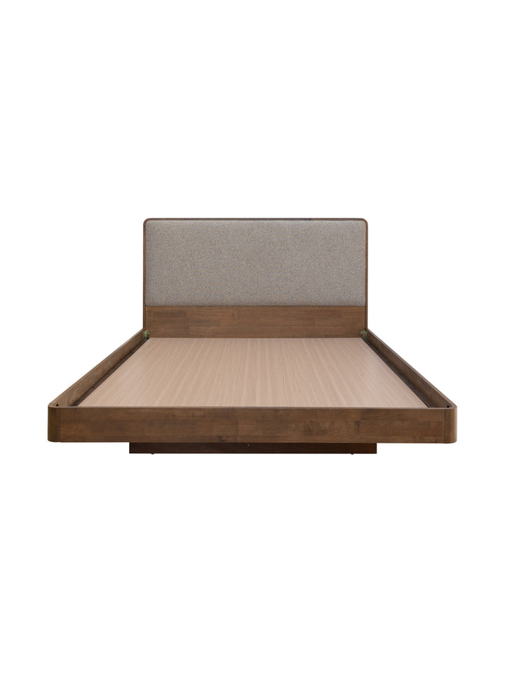 Abigail Floating Bed in Pristine Cafe au Lait