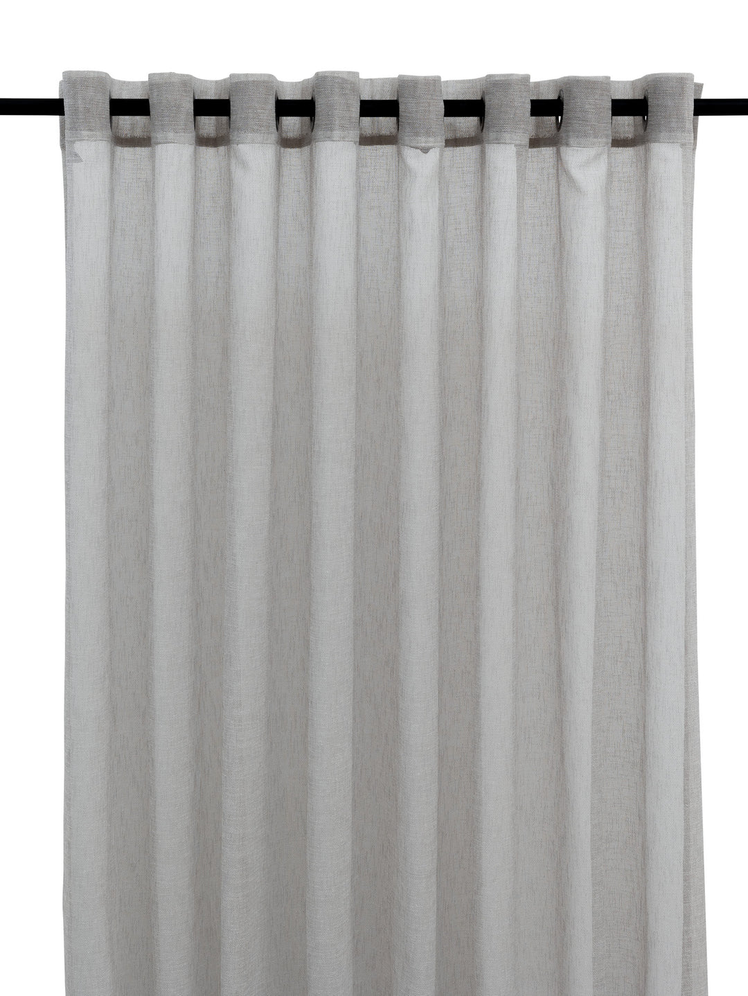 Author Ready Made Unlined Extra Length Curtain in Graphite