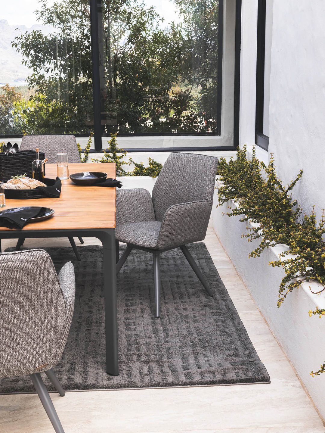 Breathe Rug in Storm
