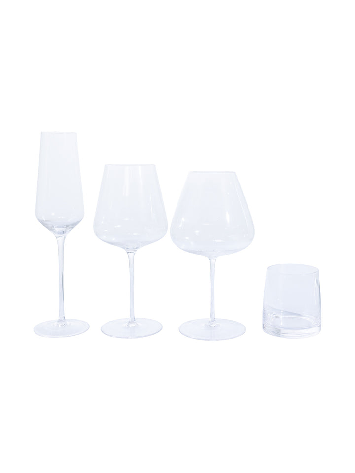 Celebration Red Wine Glass Set of 4 in Clear