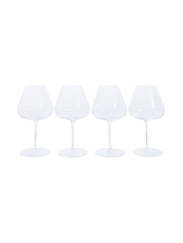 Celebration Red Wine Glass Set of 4 in Clear