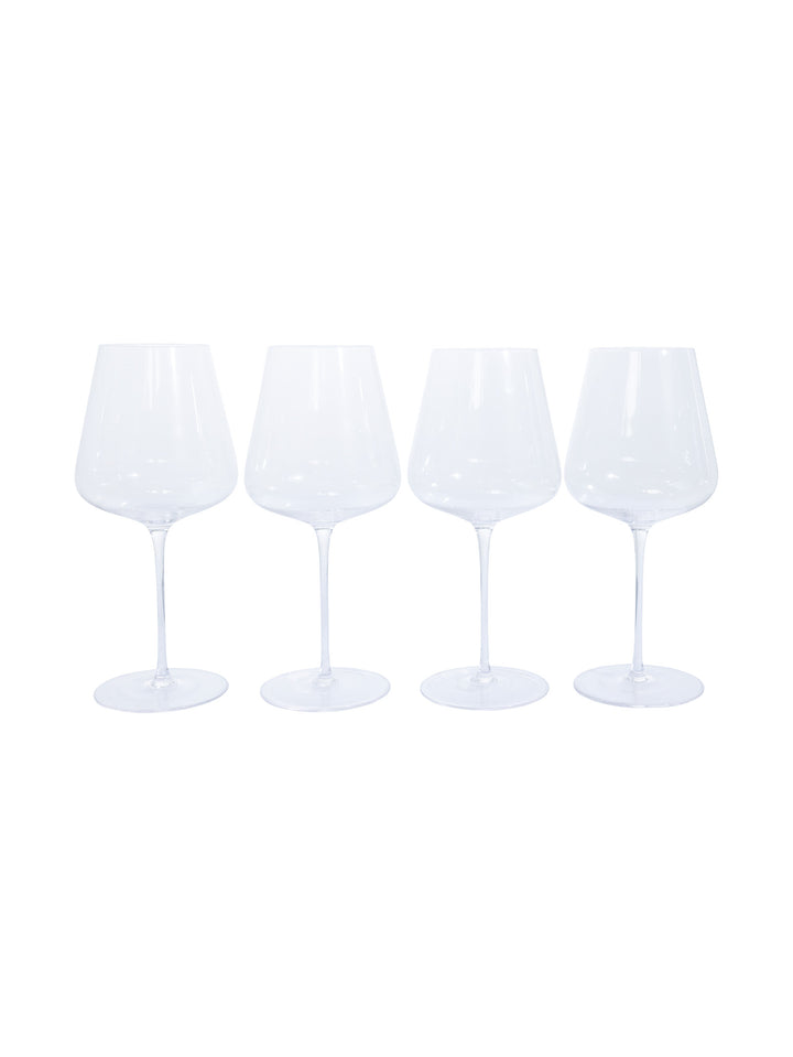 Celebration White Wine Glass Set of 4 in Clear