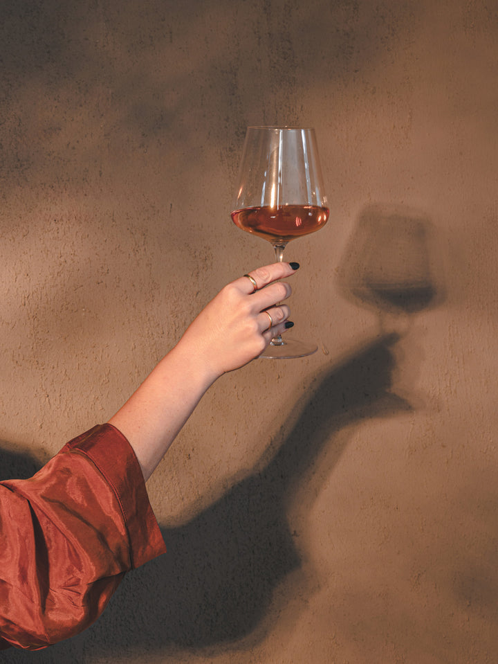 Celebration White Wine Glass Set of 4 in Clear