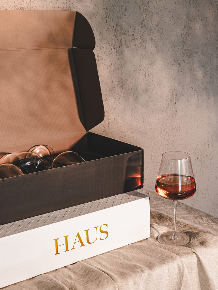 Celebration White Wine Glass Set of 4 in Clear