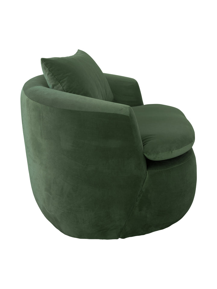 Ce La Vie Swivel Chair in Forest