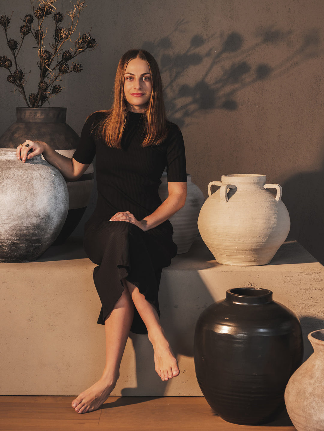 Chloe Vase in Moonlit