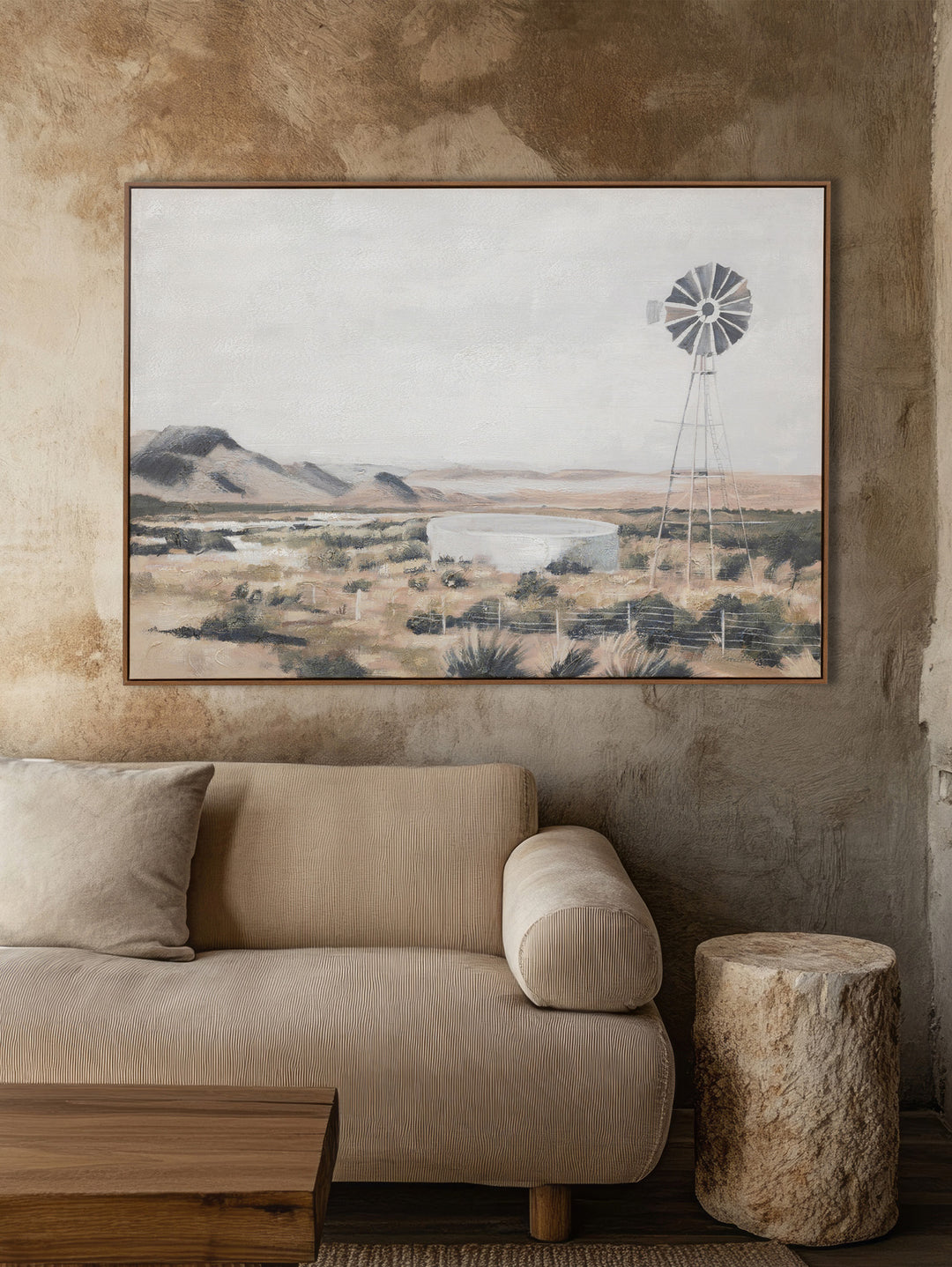De Rust Wall Art in Karoo Green