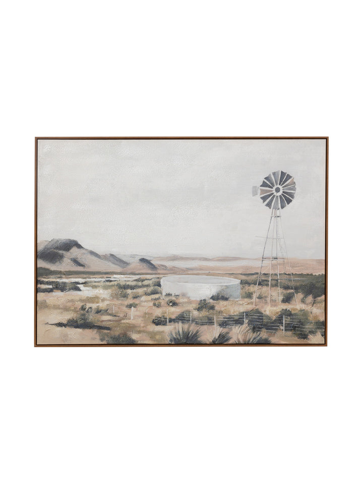 De Rust Wall Art in Karoo Green