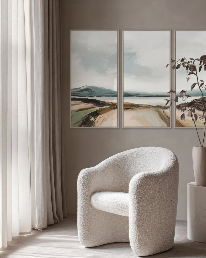 Dreamcove Wall Art Set of 3 in Emerald