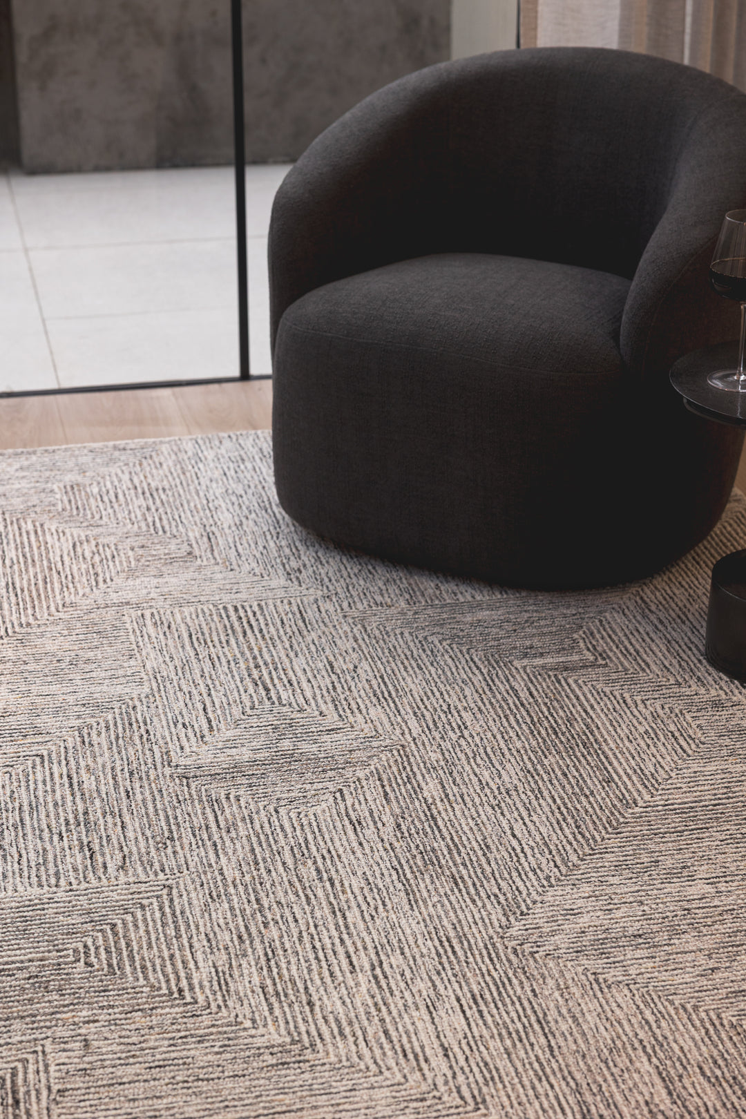 Entwine Rug in Gravel