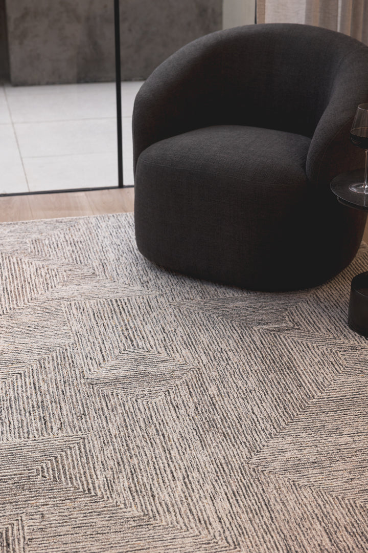 Entwine Rug in Gravel