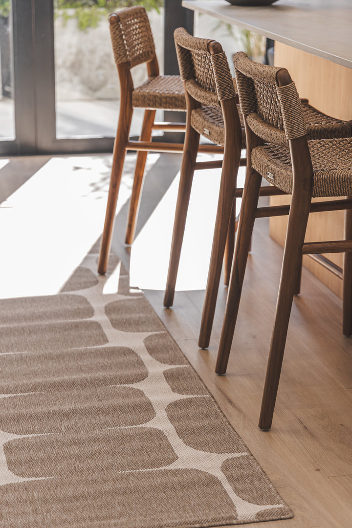 Goa Teak Counter Chair in Bark