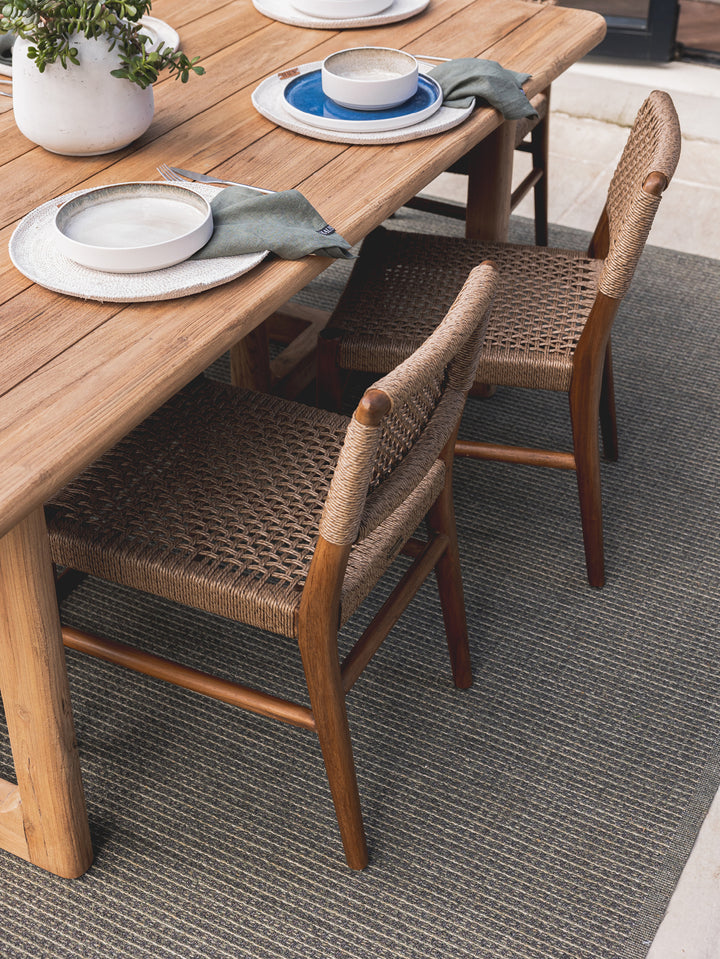 Goa Teak Dining Chair in Bark