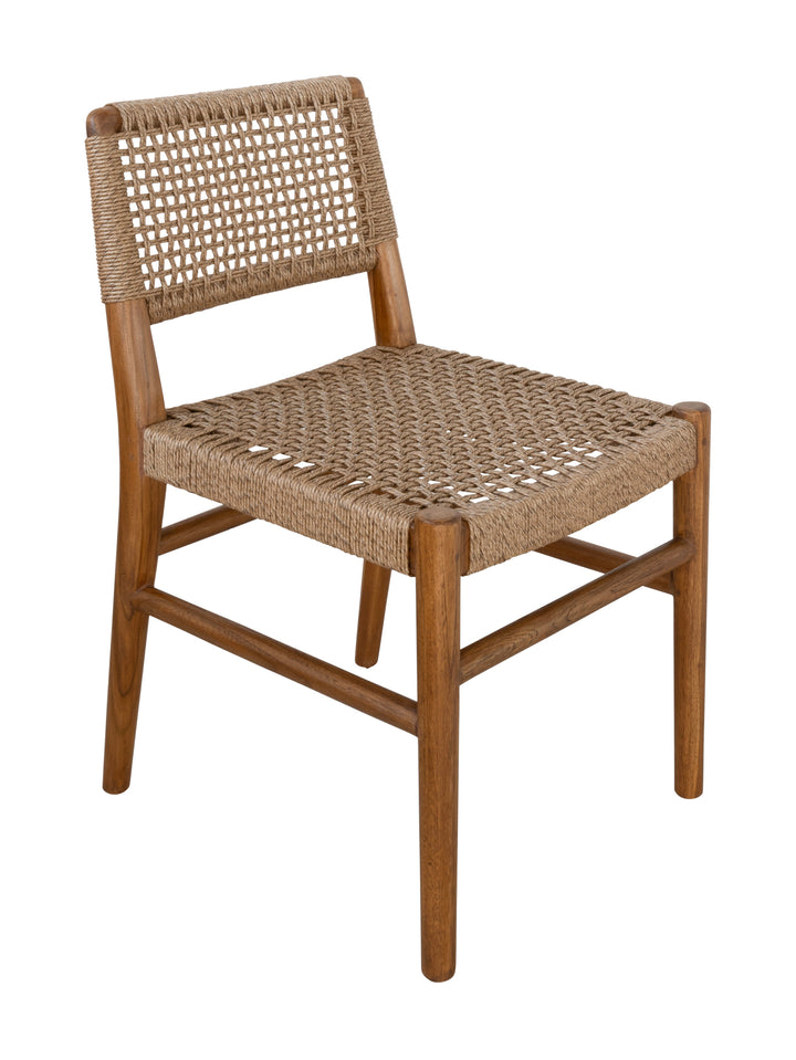 Goa Teak Dining Chair in Bark