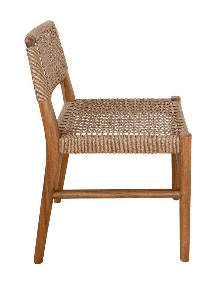 Goa Teak Dining Chair in Bark