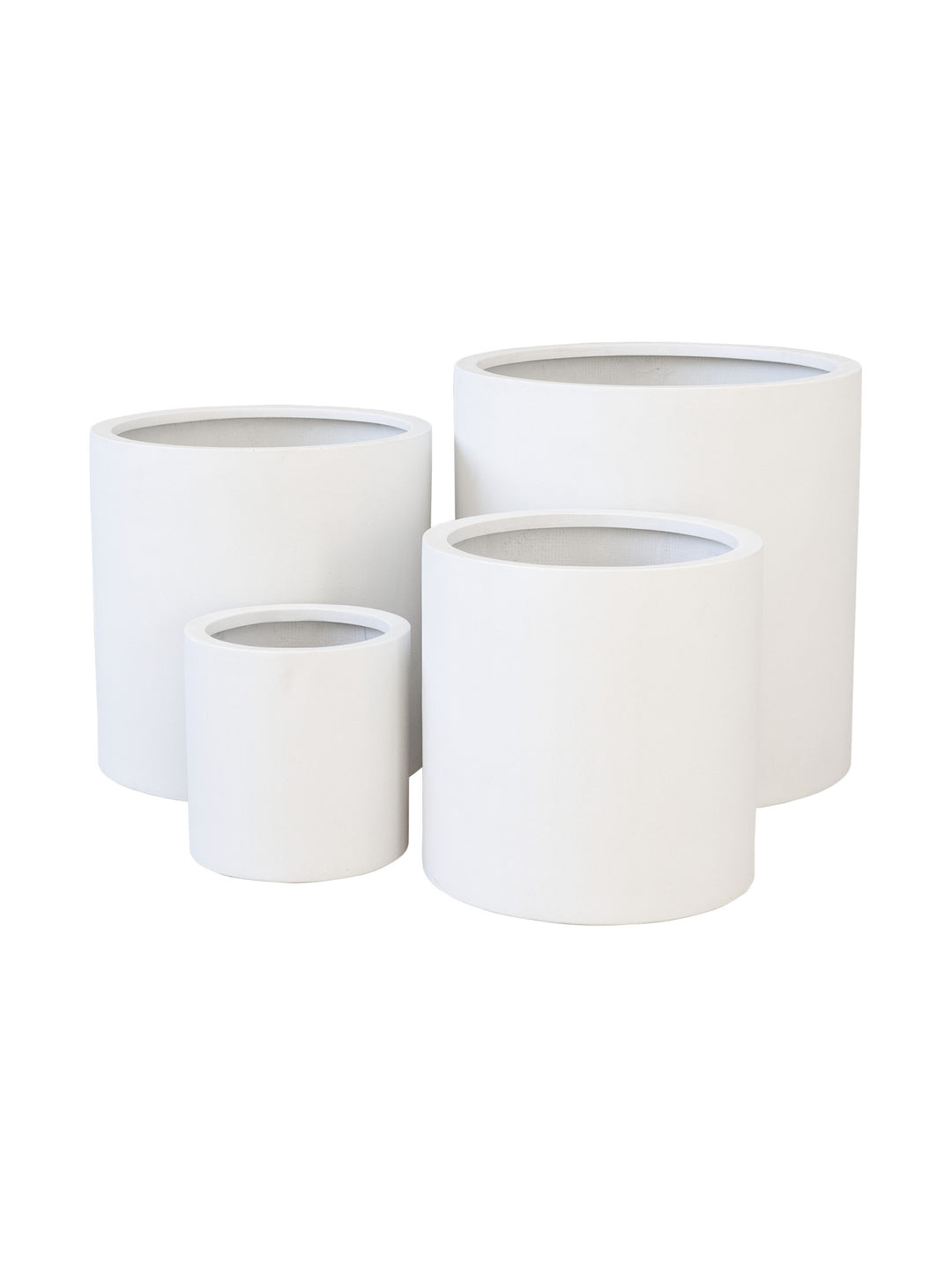 Loma Planters in Bone