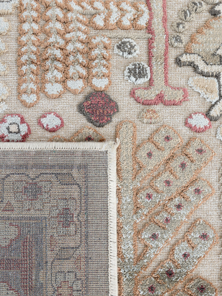 Minstrel Rug in Biscotti