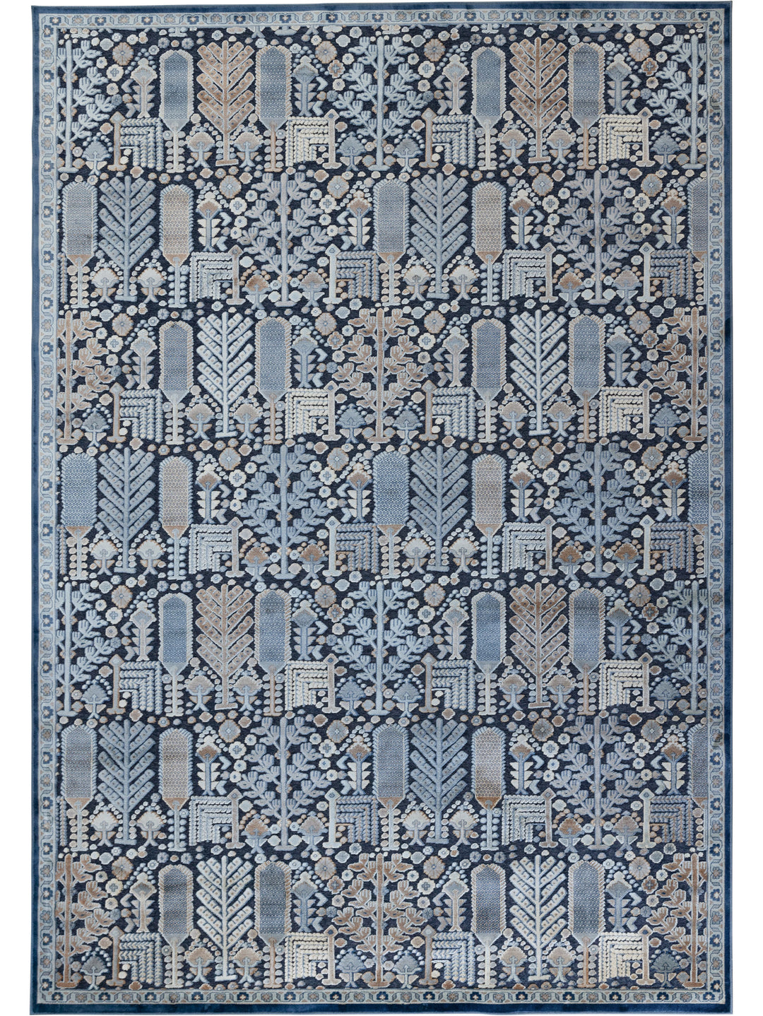 Minstrel Rug in Indigo