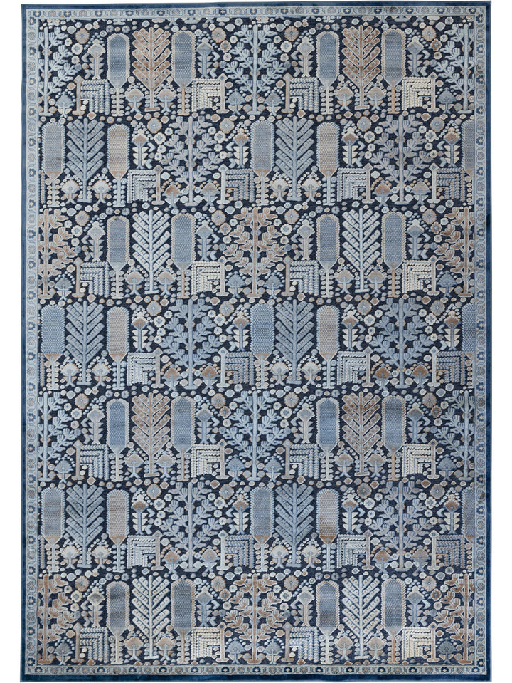 Minstrel Rug in Indigo
