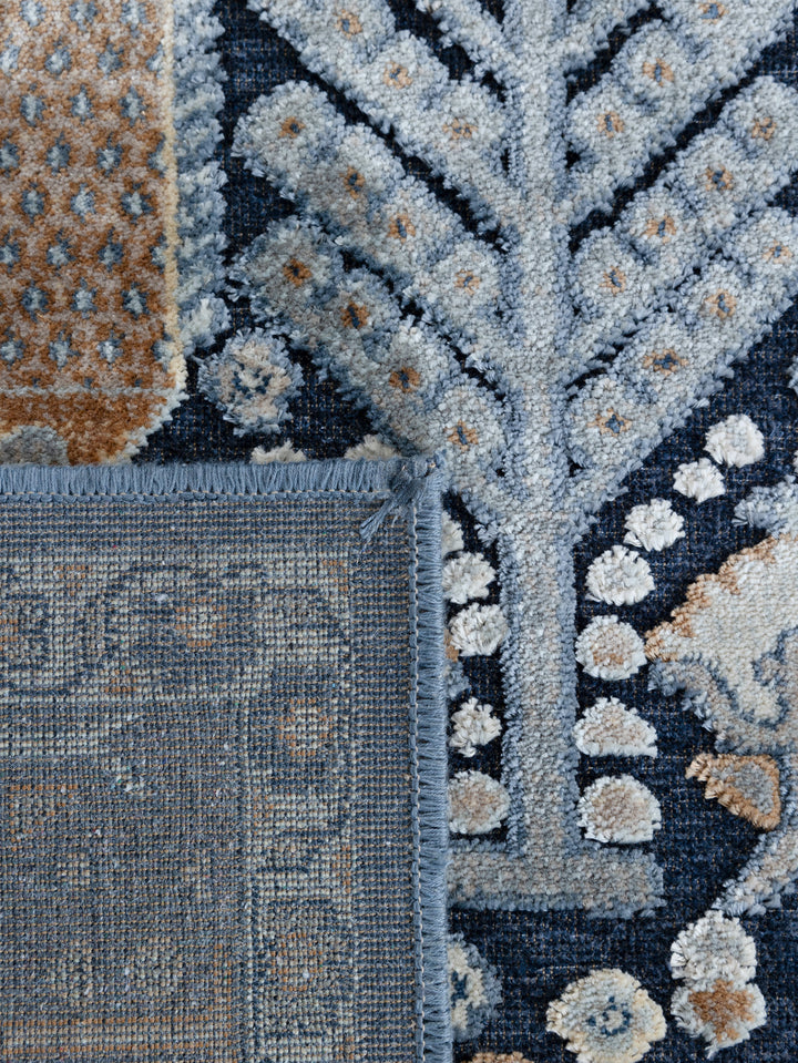 Minstrel Rug in Indigo