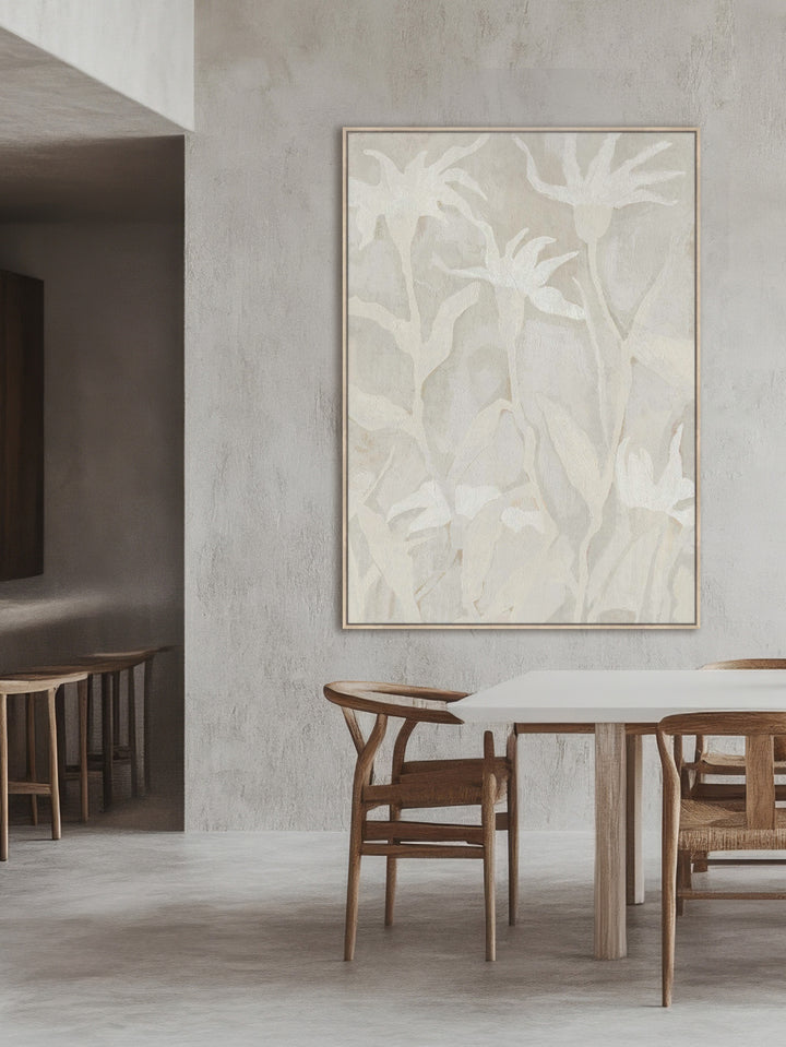 Mystique Flora Wall Art in Vapour