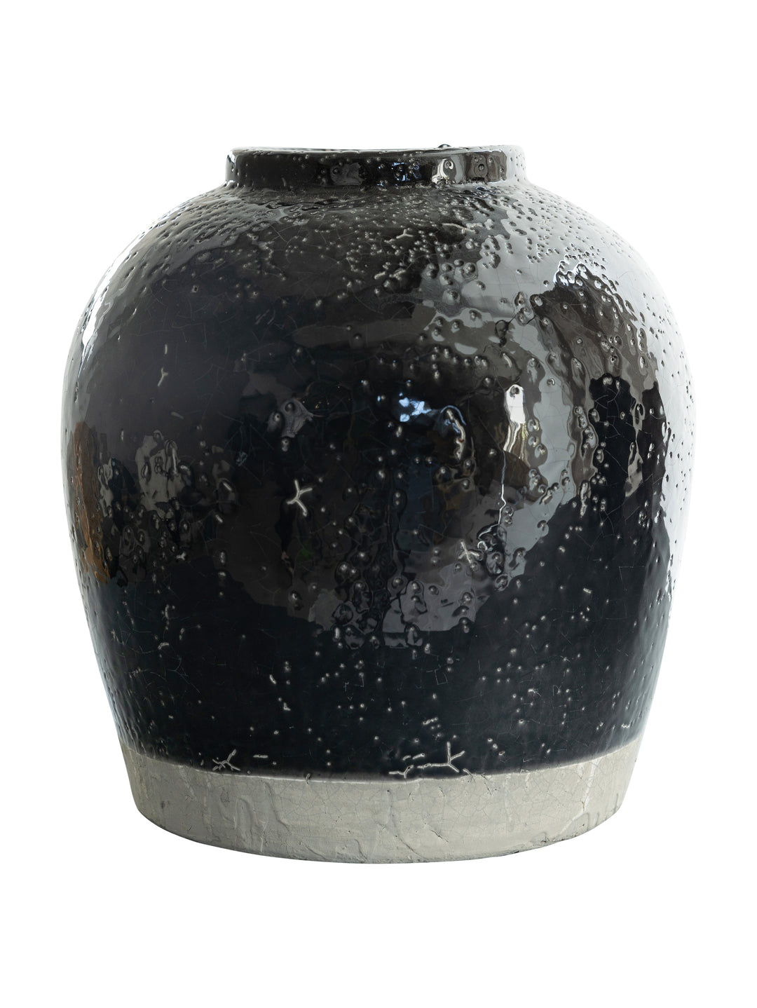 Noami Vase in Noir