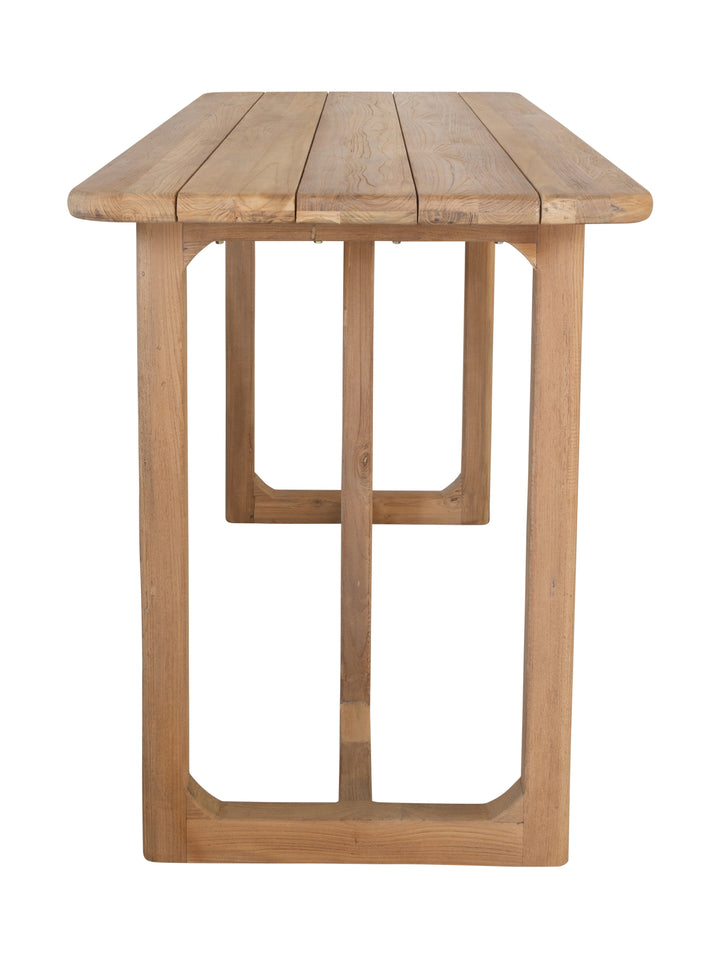 Osaka 6-Seater Teak Bar Table in Natura