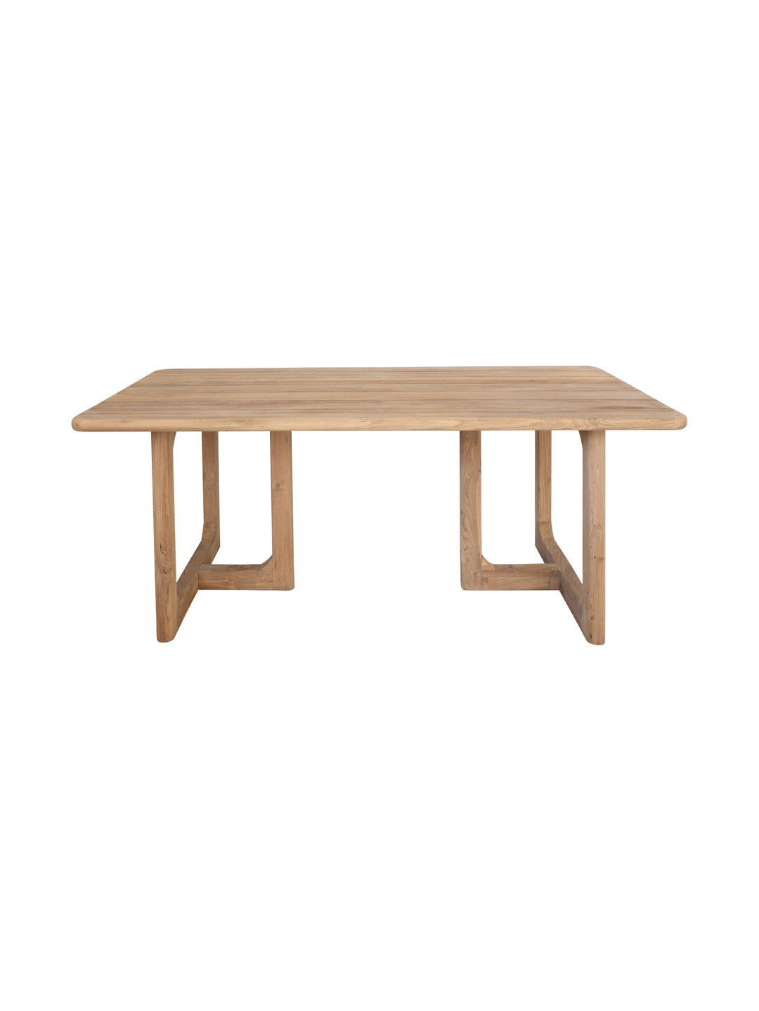 Osaka 6-Seater Teak Dining Table in Natura