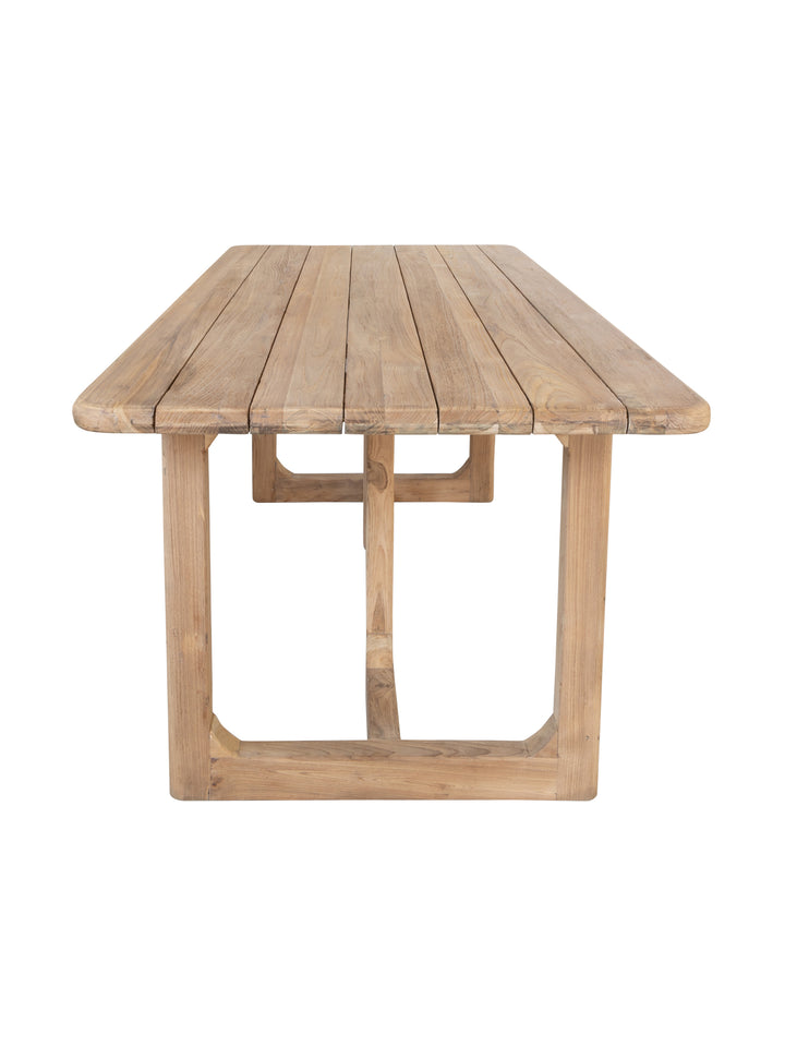 Osaka 6-Seater Teak Dining Table in Natura