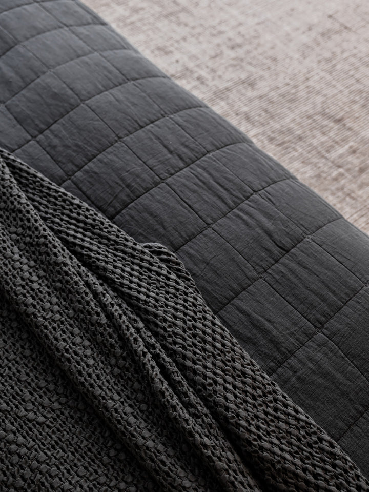 Square Dance Quilt in Baked Clay