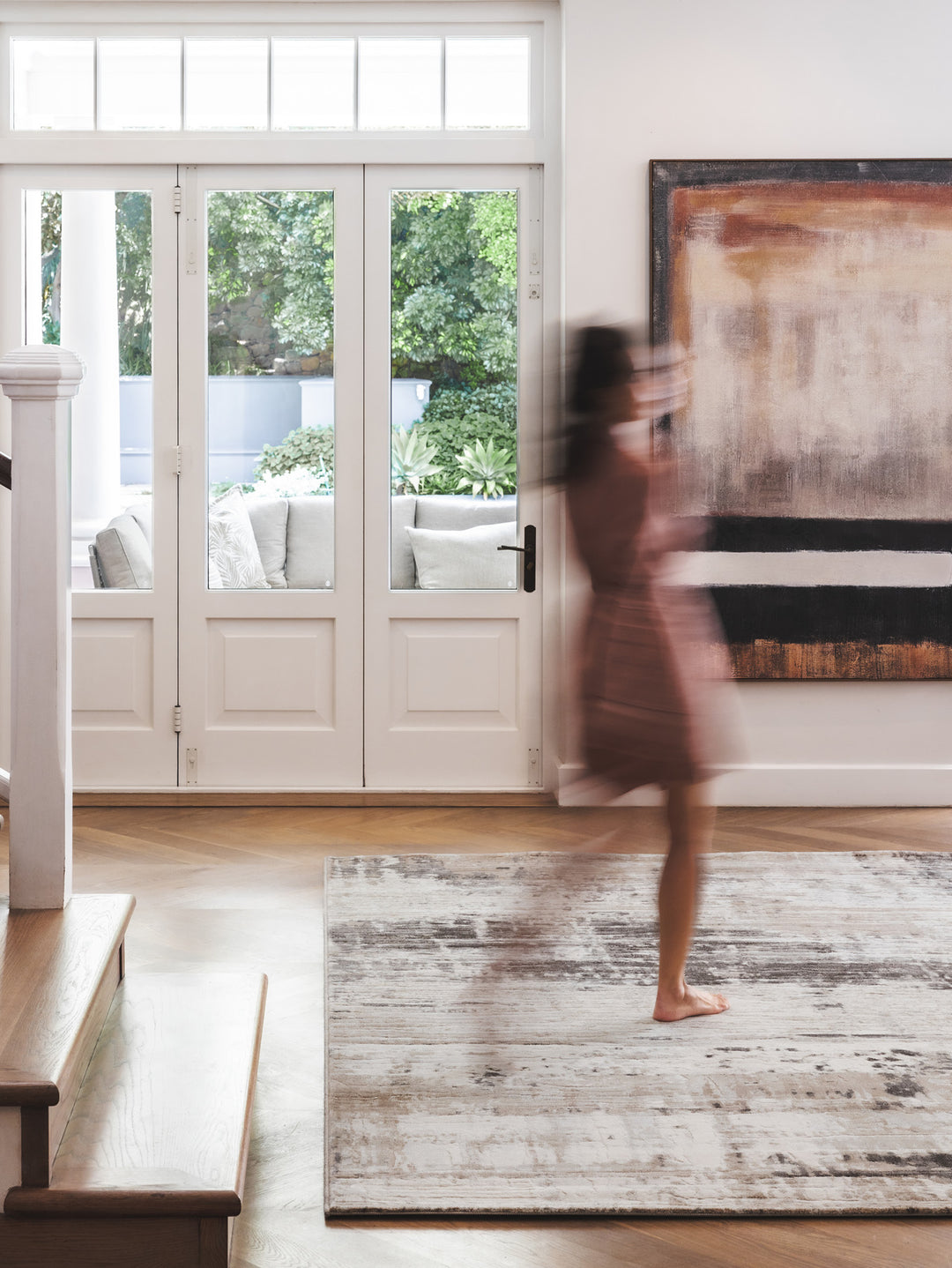 Suspense Rug in Desert Haze