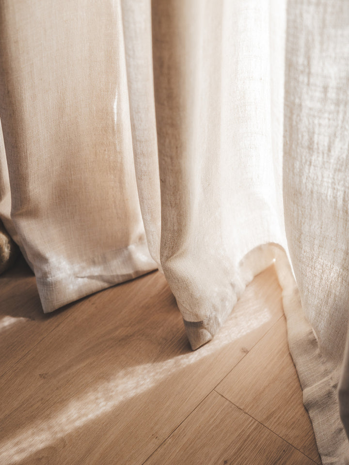 Tabi Ready-Made Unlined Extra Length Curtain