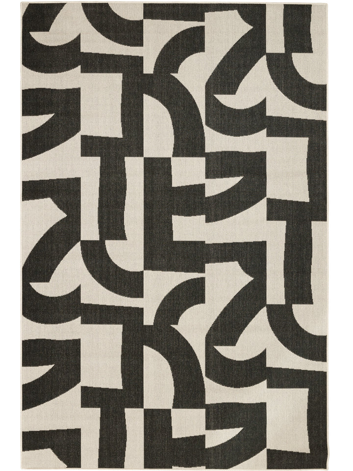 Talon Rug in Ebony