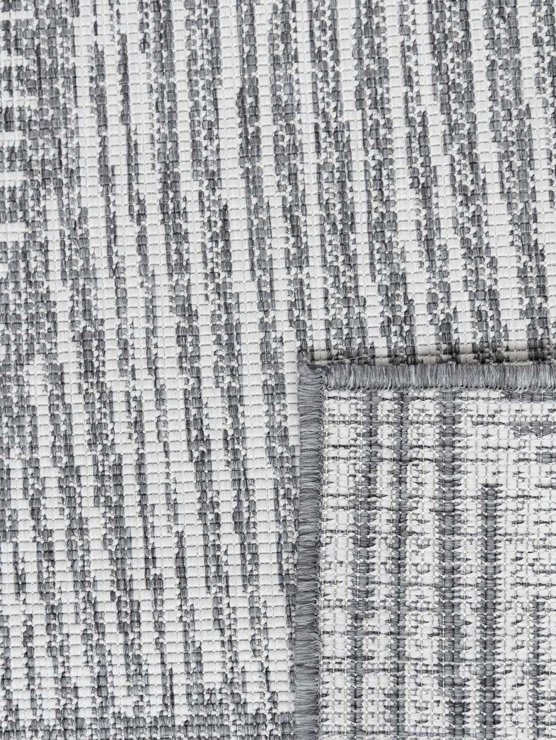 Tangram Outdoor Rug in Smoke