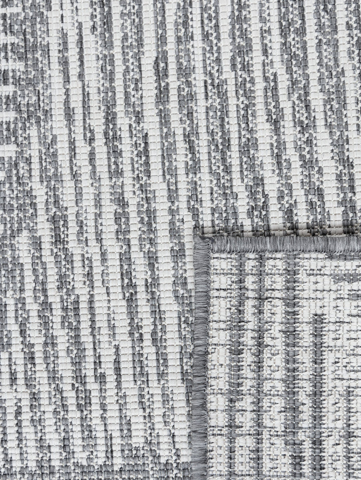 Tangram Outdoor Rug in Smoke