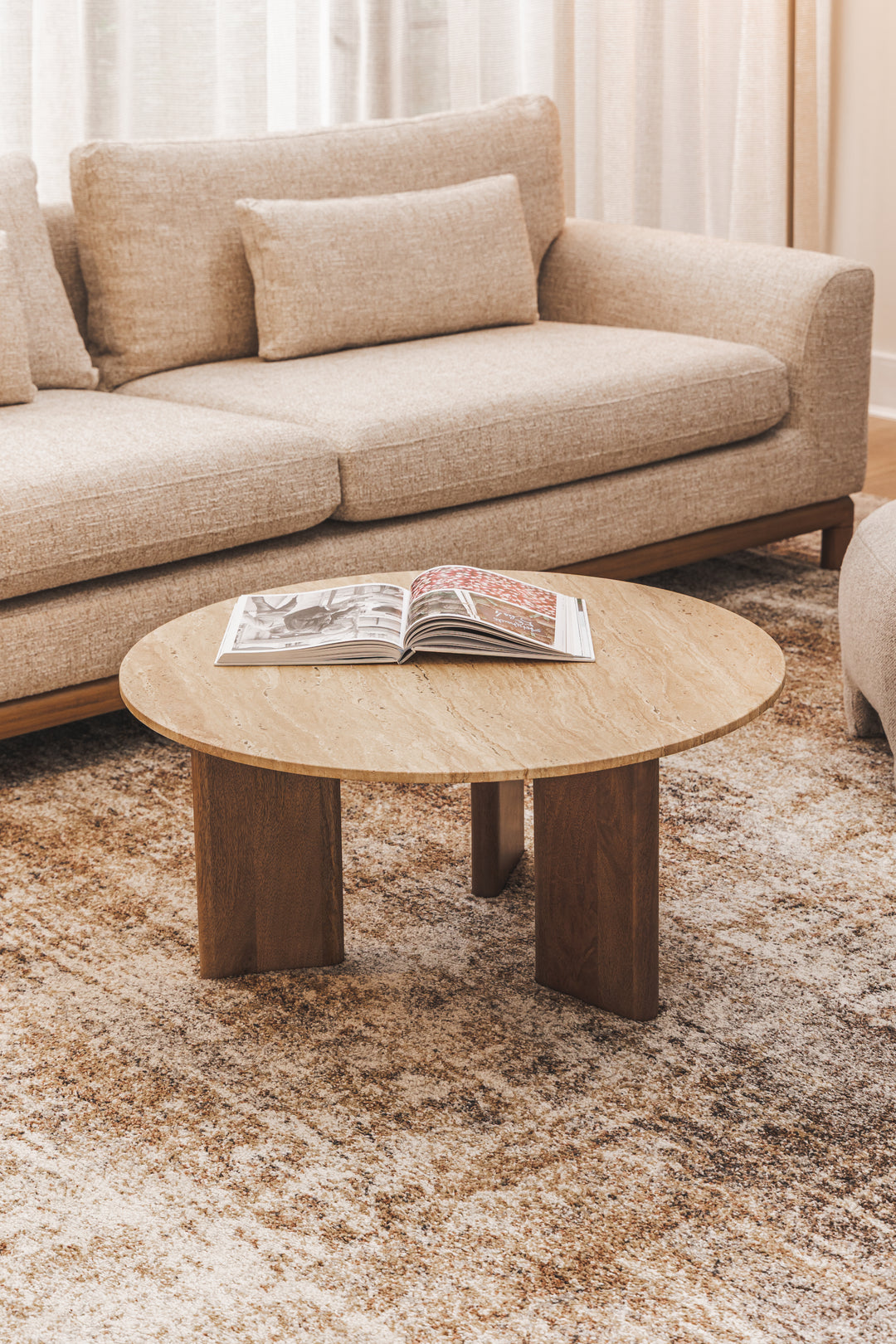 Thrive Coffee Table in Nutmeg