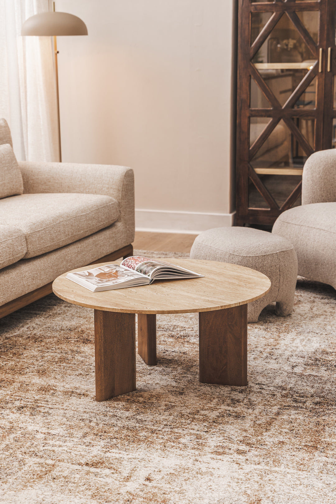 Thrive Coffee Table in Nutmeg