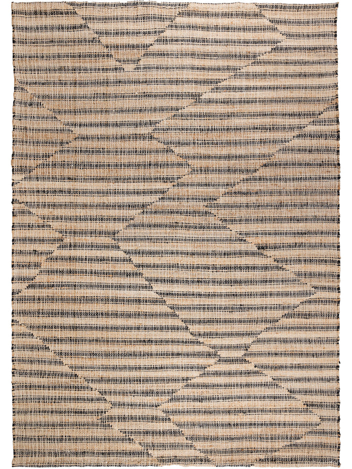 Ticktocking Rug in Carbon