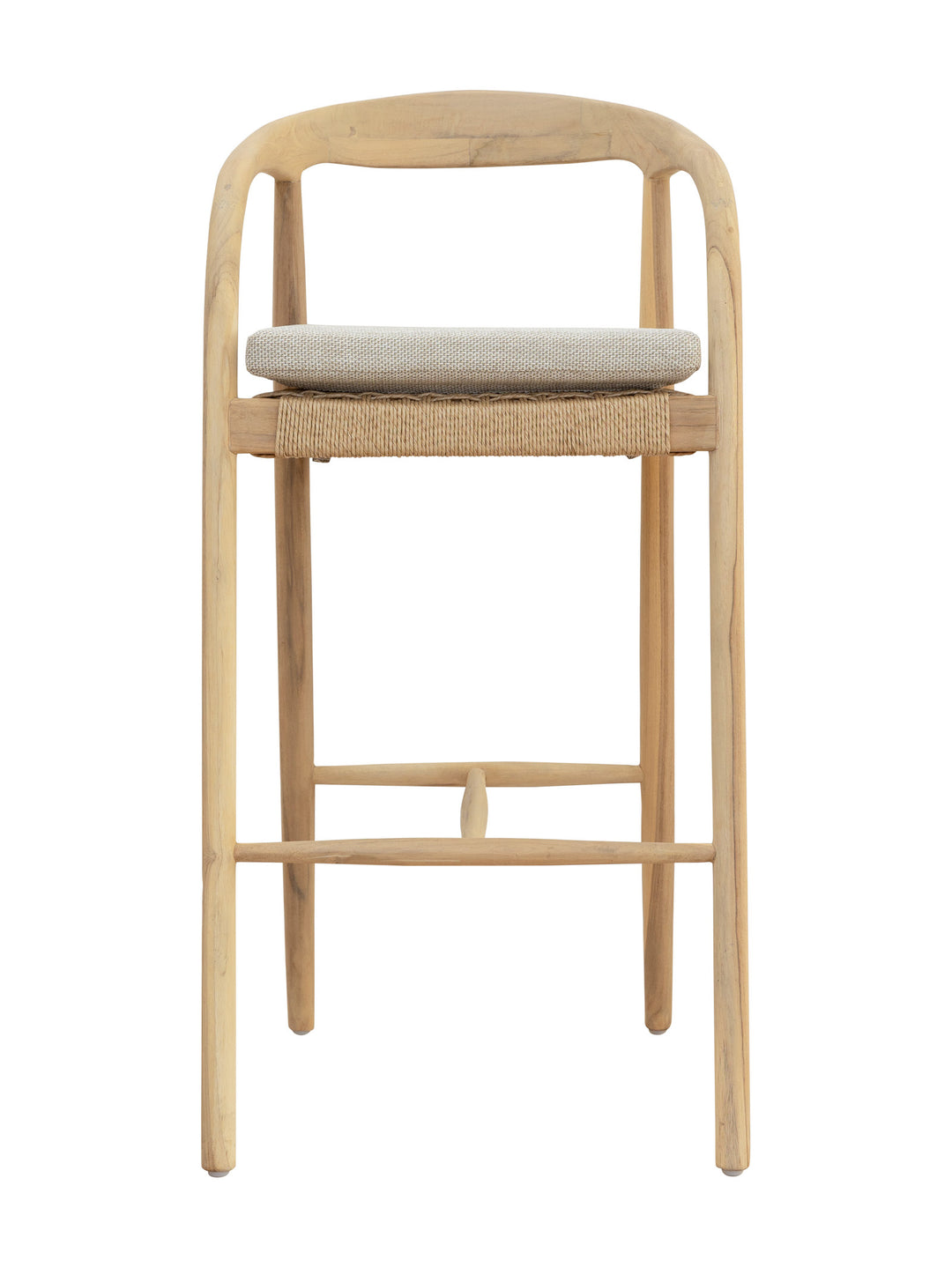 Tulum Teak Bar Chair in Natura