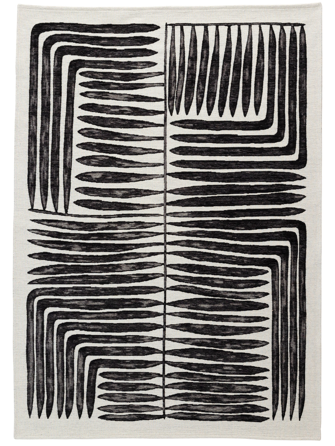 Vertigo Rug in Onyx