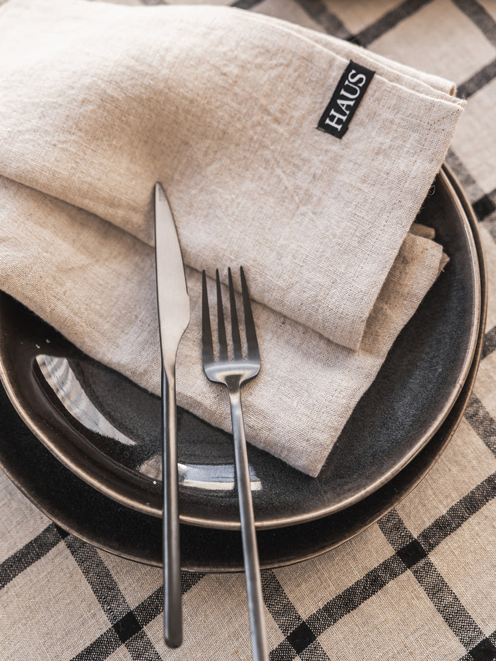 Vintage Linen Napkins Set 4