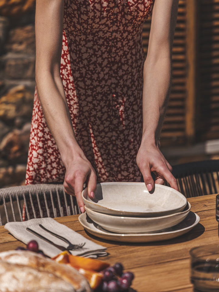Vintage Linen Napkins Set 4