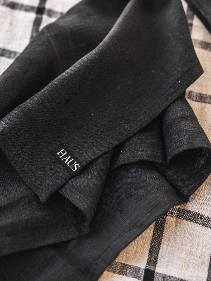 Vintage Linen Napkins Set 4