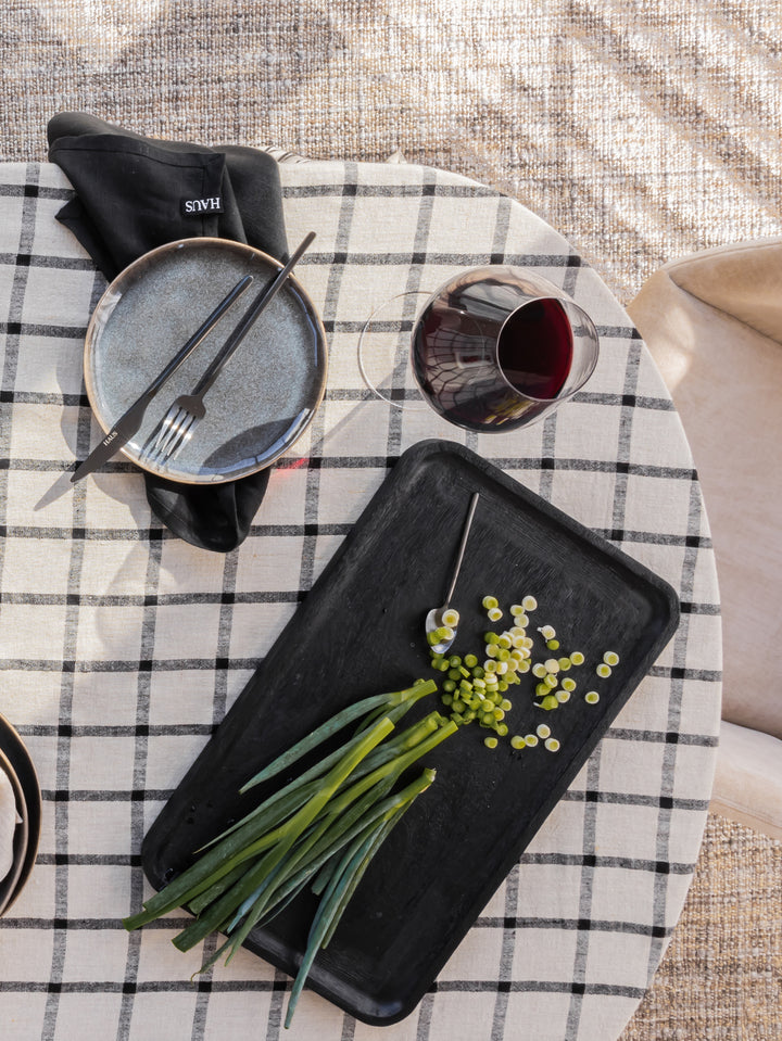 Vintage Linen Napkins Set 4