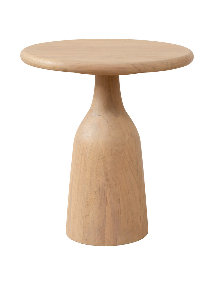 Wild Teak Side Table in Natura