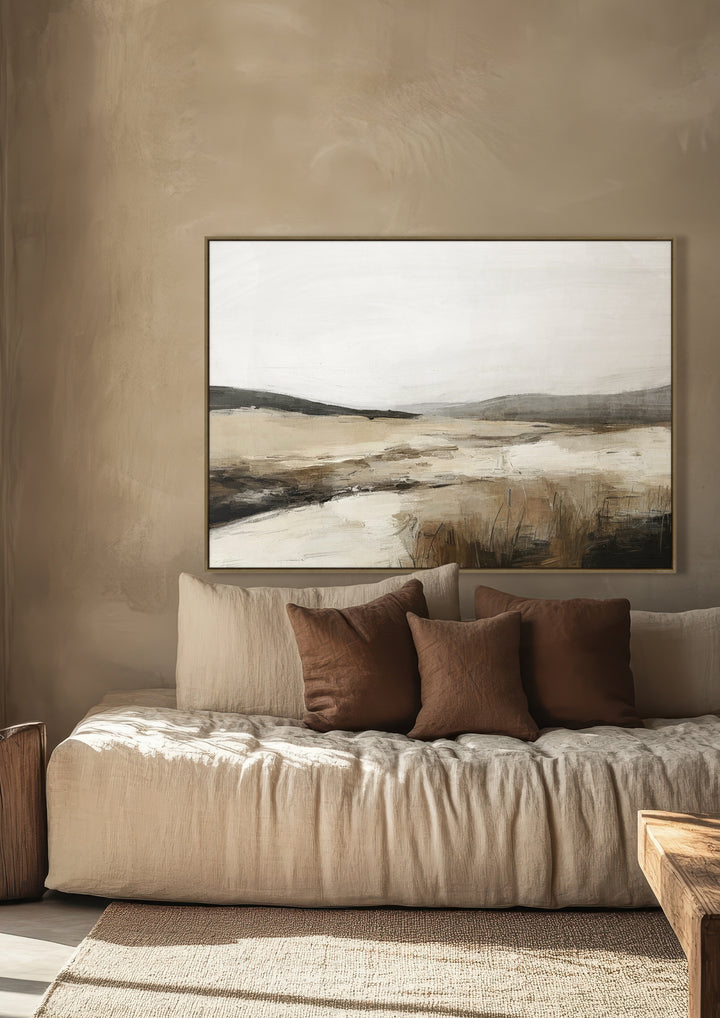 Windward Shore Wall Art in Sandgrain