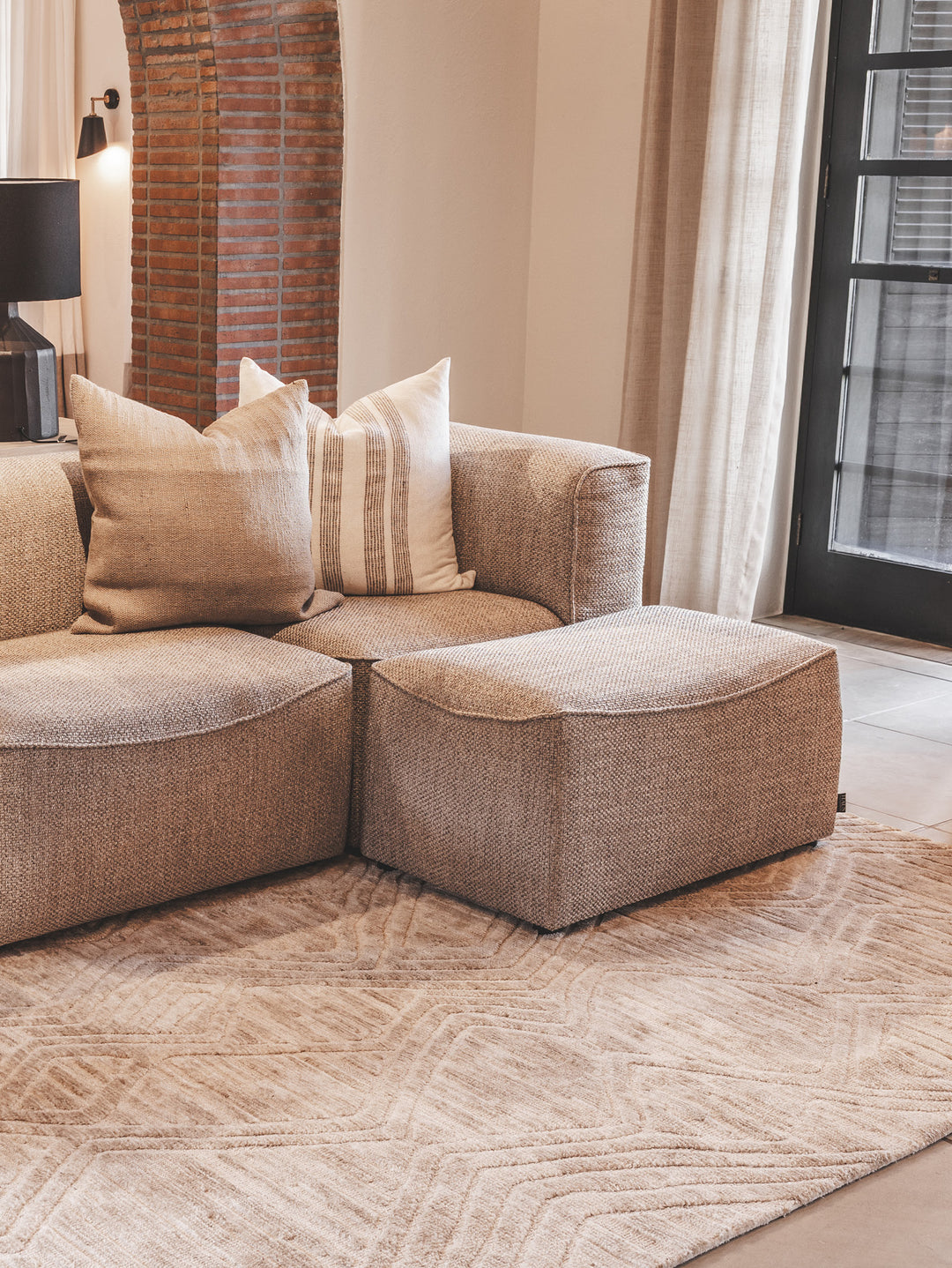 Xanadu Rug in Parchment