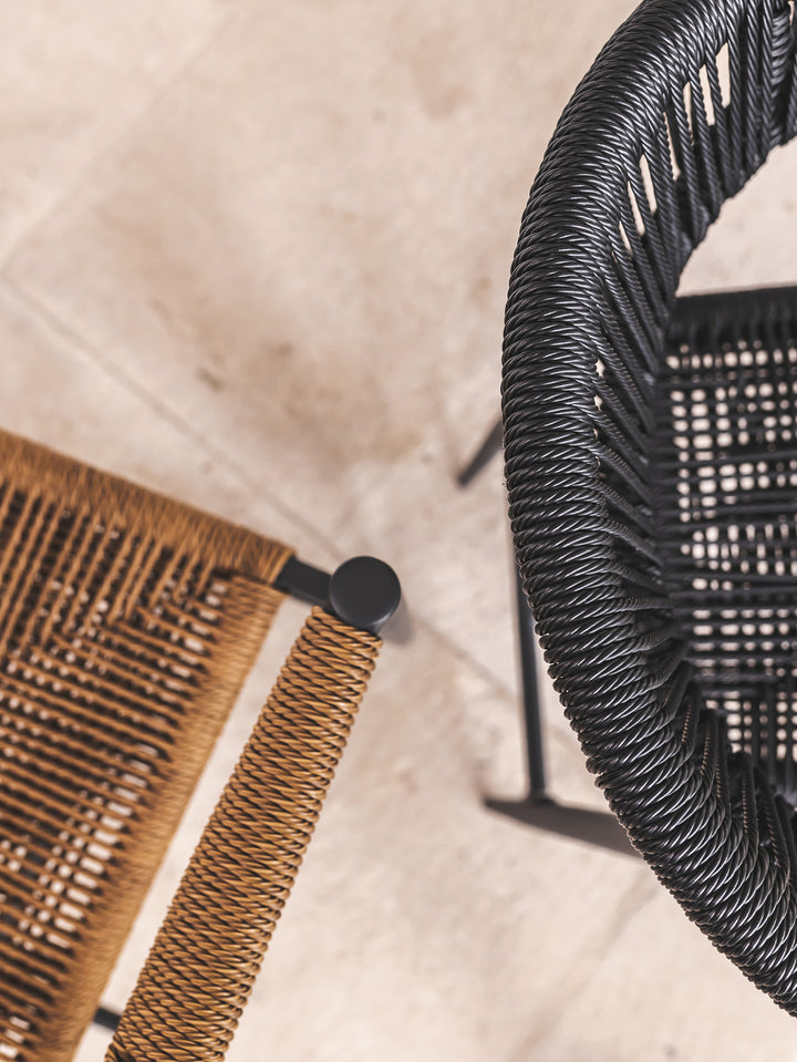 Zion Outdoor Bar Chair - Hertex Haus Online - badge_fully_outdoor