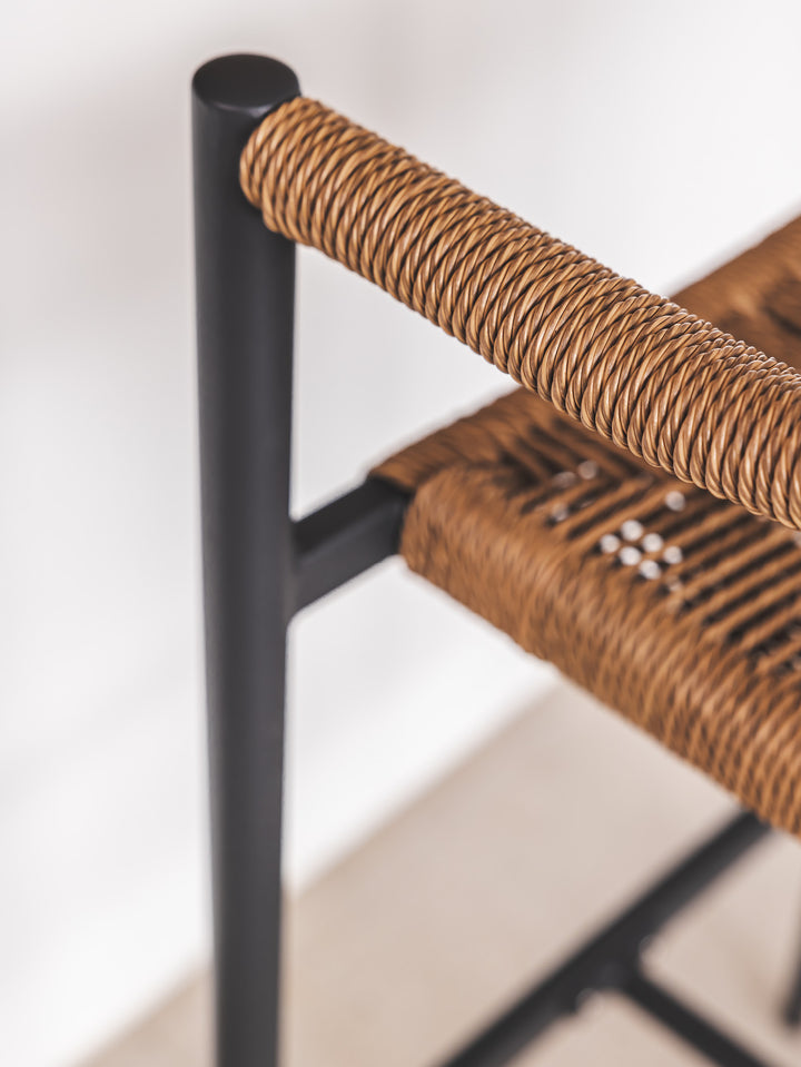 Zion Outdoor Bar Chair - Hertex Haus Online - badge_fully_outdoor