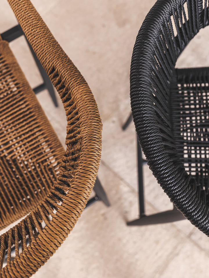 Zion Outdoor Bar Chair - Hertex Haus Online - badge_fully_outdoor